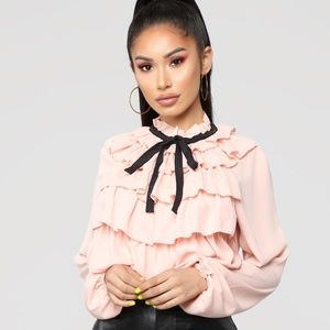 Fashion Nova Ruffle Top